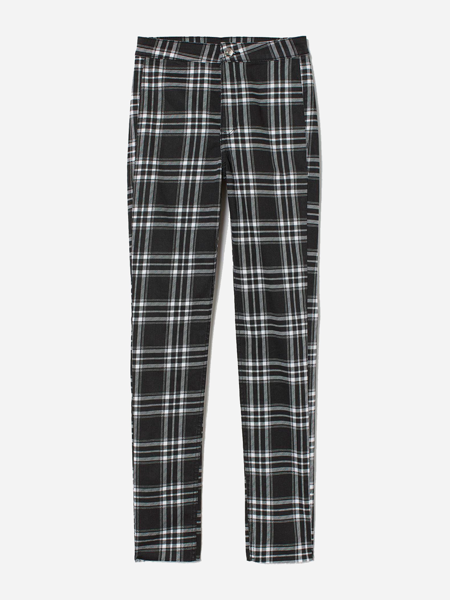 

Брюки H&M 8013841-ADHA 46 Черные с белым