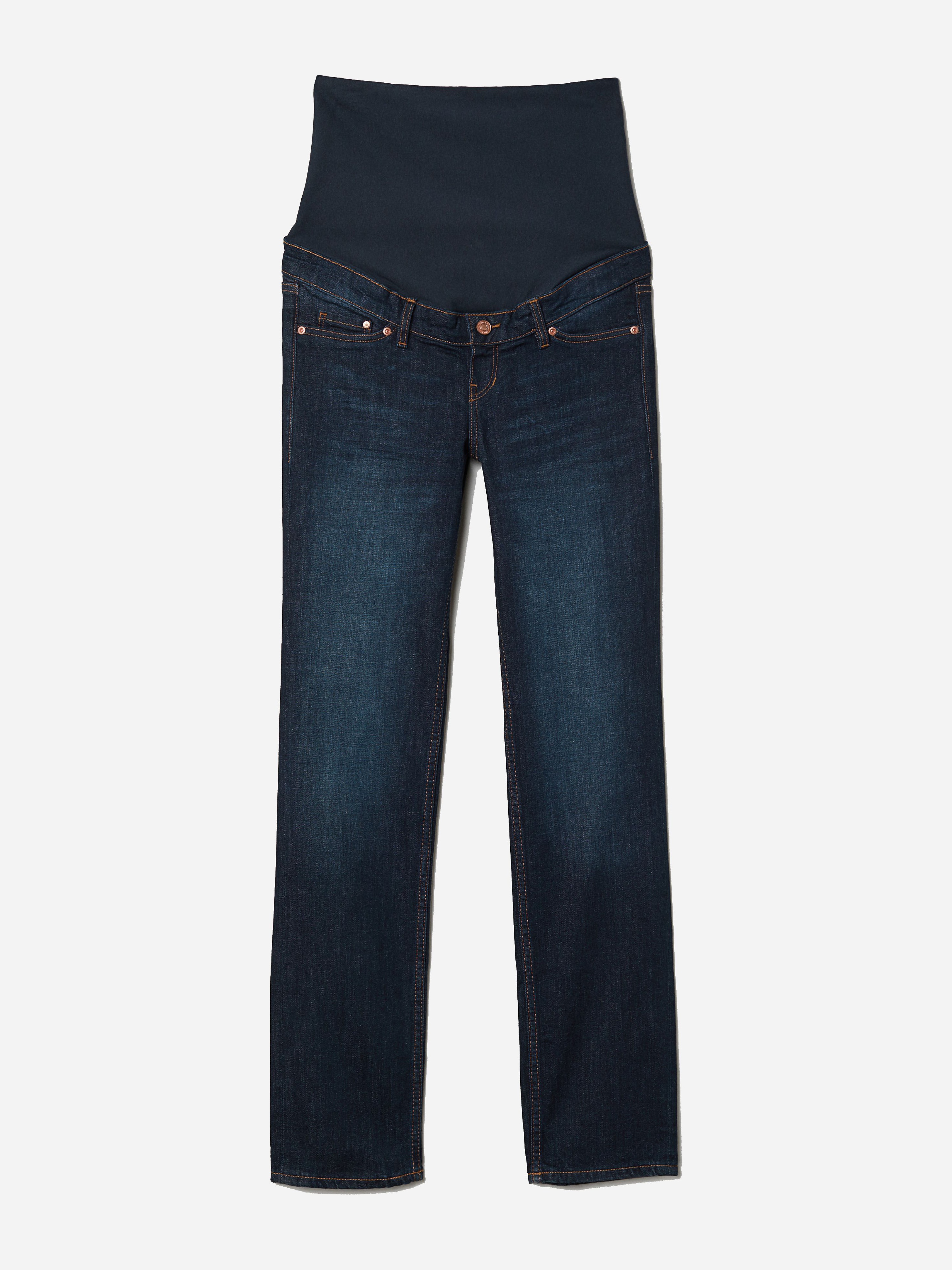 

Джинсы для беременных H&M 6525988-AAQJ 38 Темно-синие