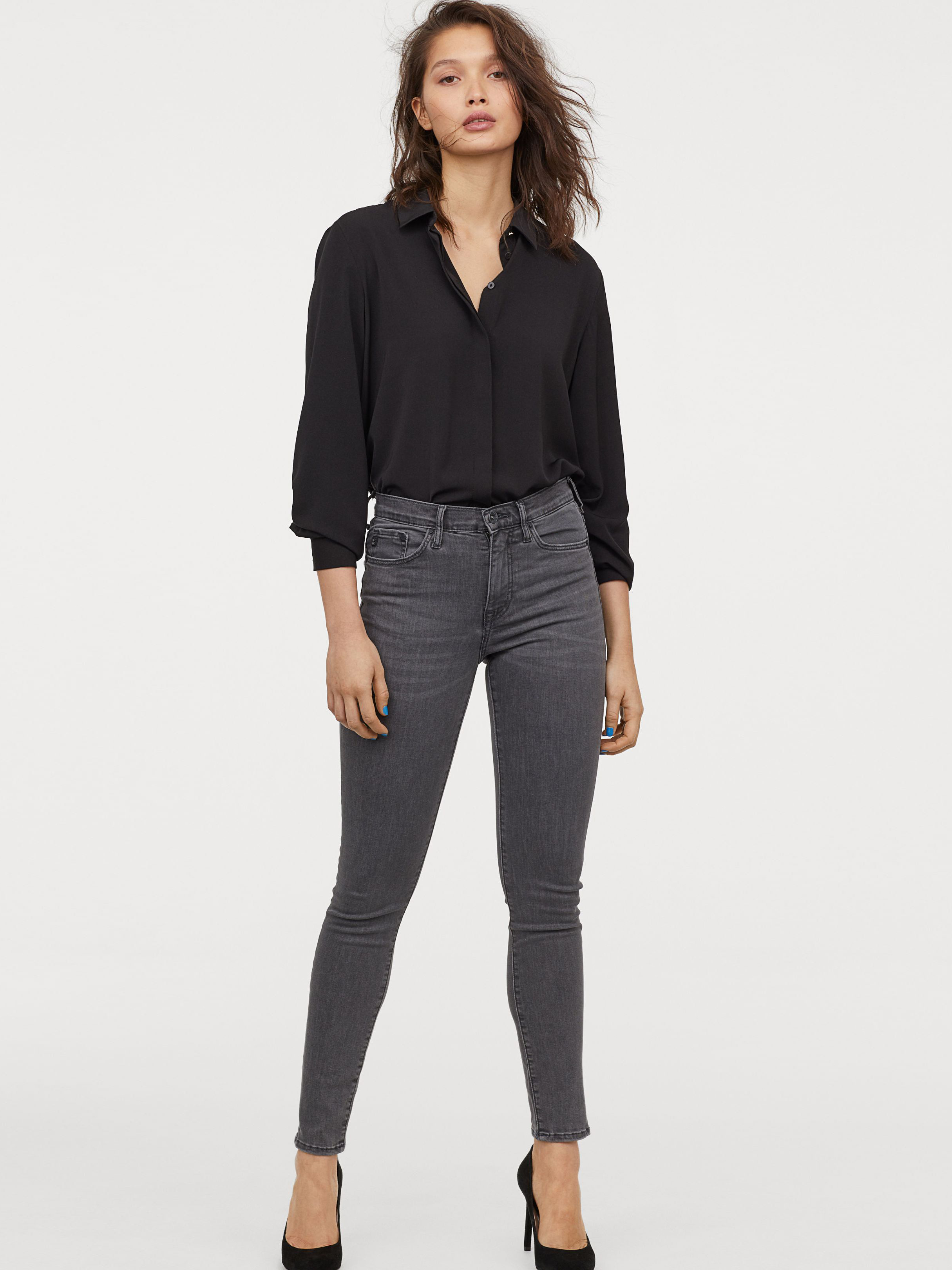 

Джинсы H&M 3991368-ABKU 32/32 Серые