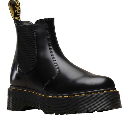 

Мужские ботинки Dr. Martens 2976 Quad Chelsea Boot Black Polished Smooth Leather 46