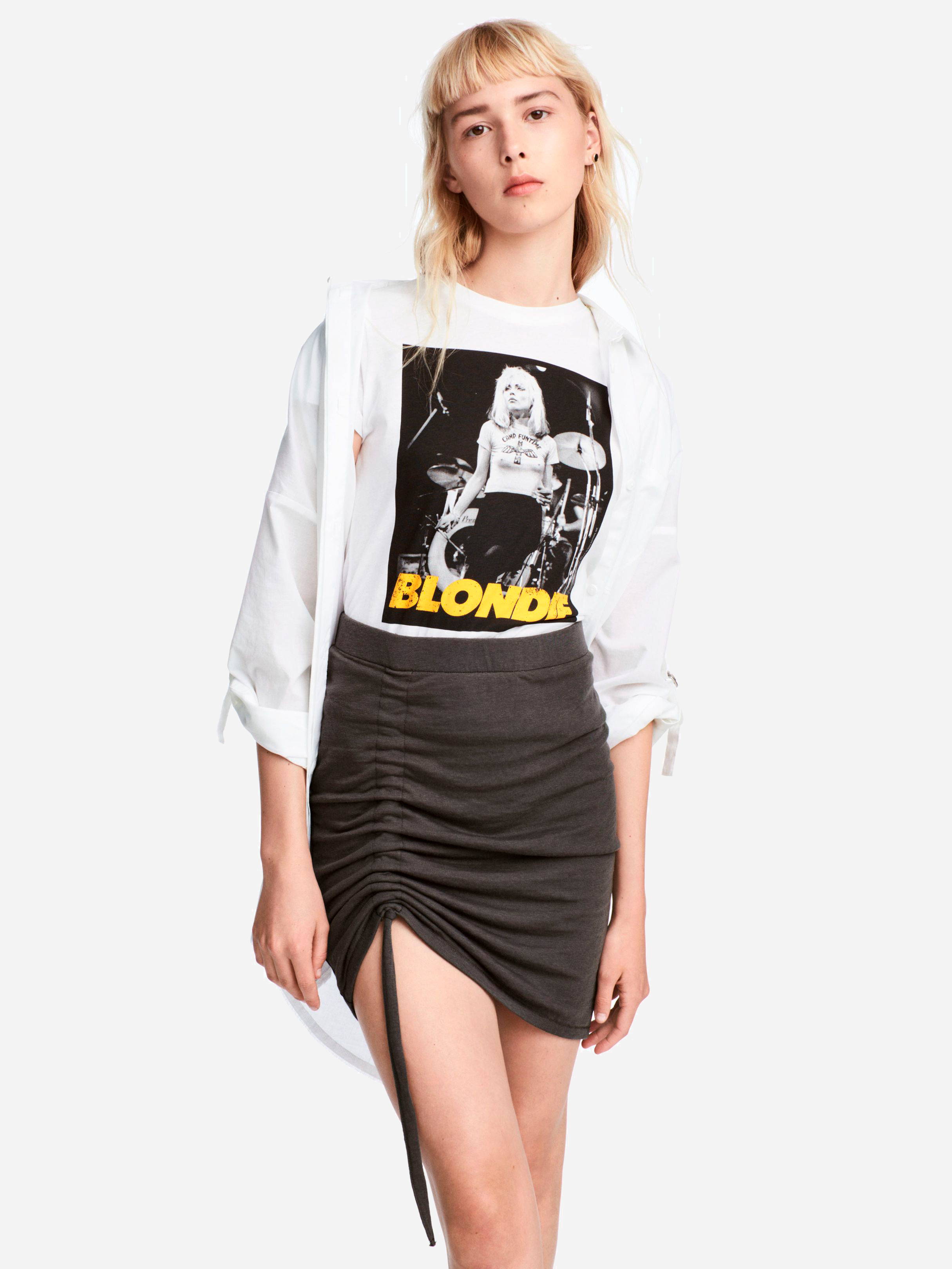 

Юбка H&M 5043576-ACXW XS Темно-серая