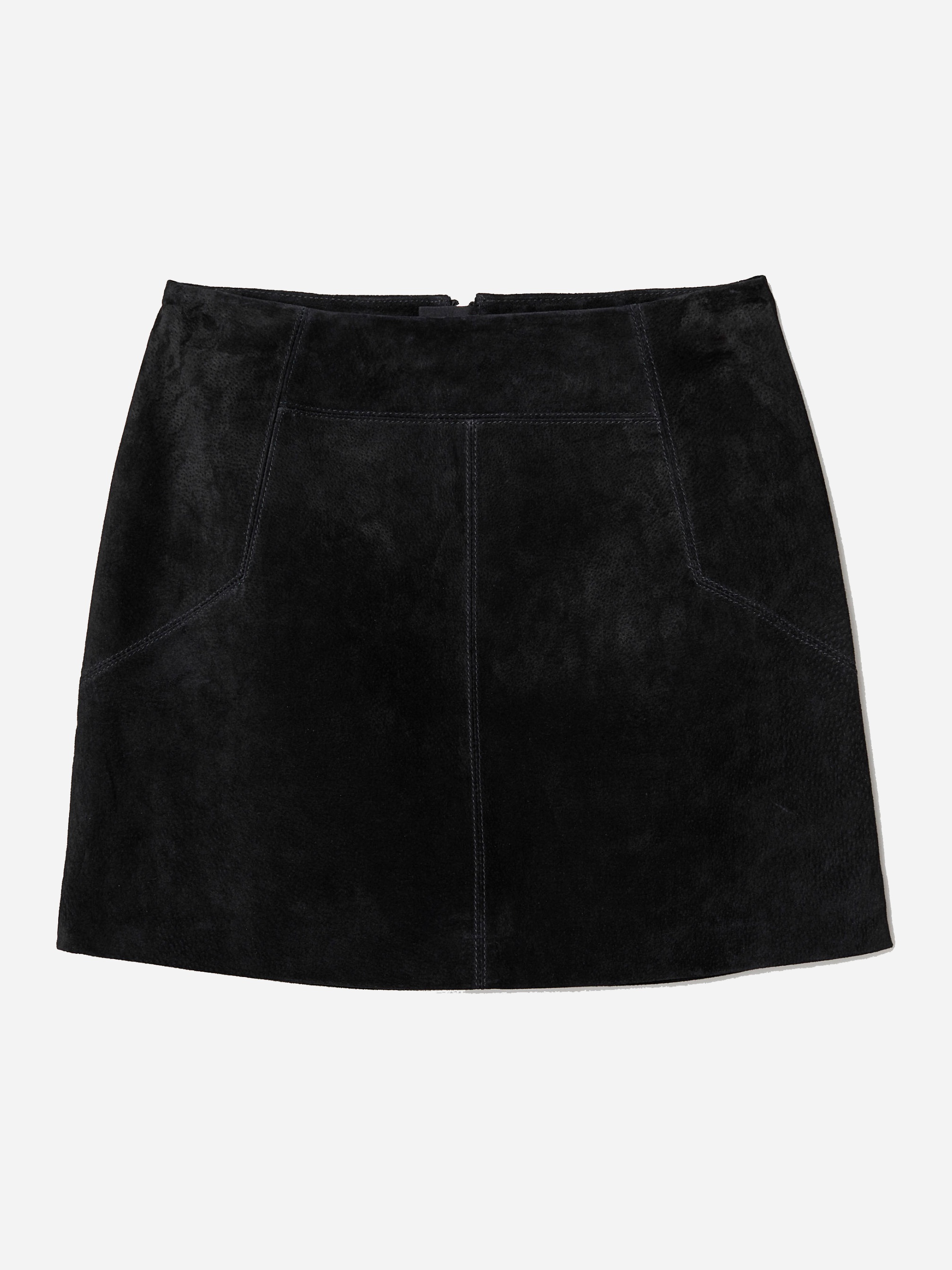 

Юбка кожаная H&M 6536218-AAAD 40 Черная