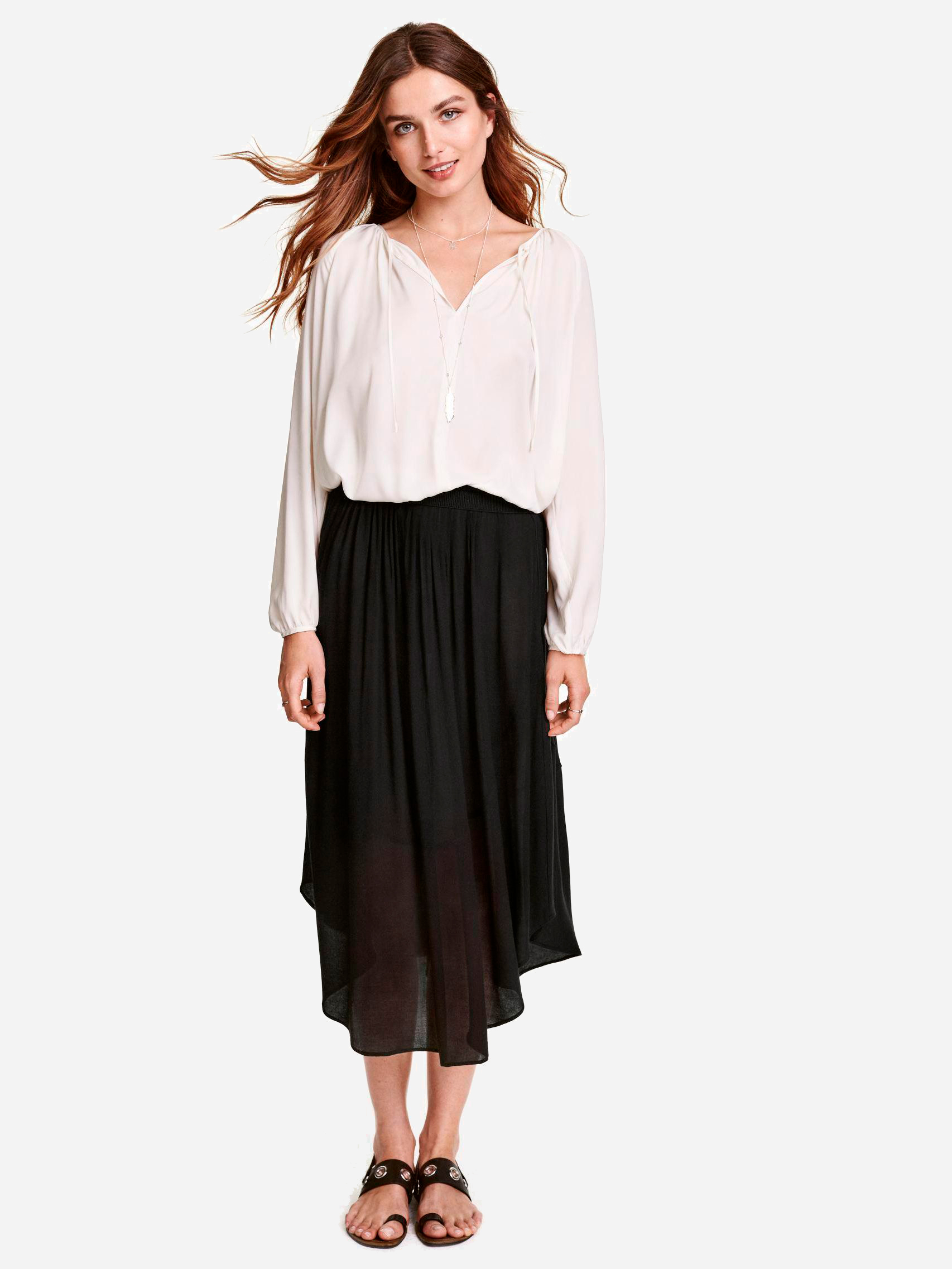 

Юбка H&M 3012043-AAAD 46 Черная