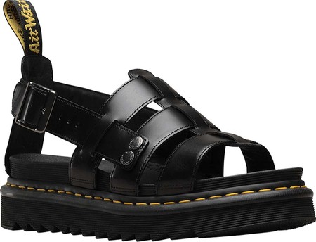 

Мужские сандалии Dr. Martens Terry Fisherman Sandal Black Brando Full Grain Waxy Leather 47