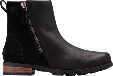 

Женские ботинки Sorel Emelie Zip Ankle Bootie Black 37