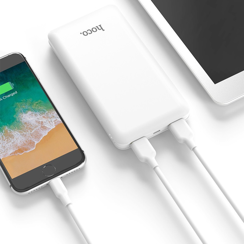 

Повербанк Power Bank Hoco J26 Simple Energy 10000 mAh Белый