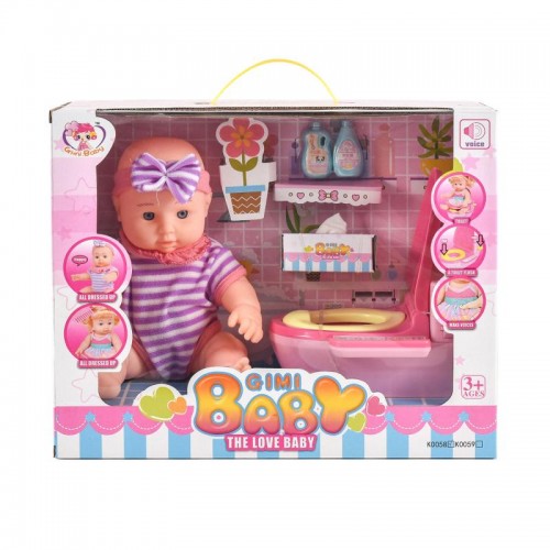 

Пупс с туалетом Baby Gimi 29см K0058