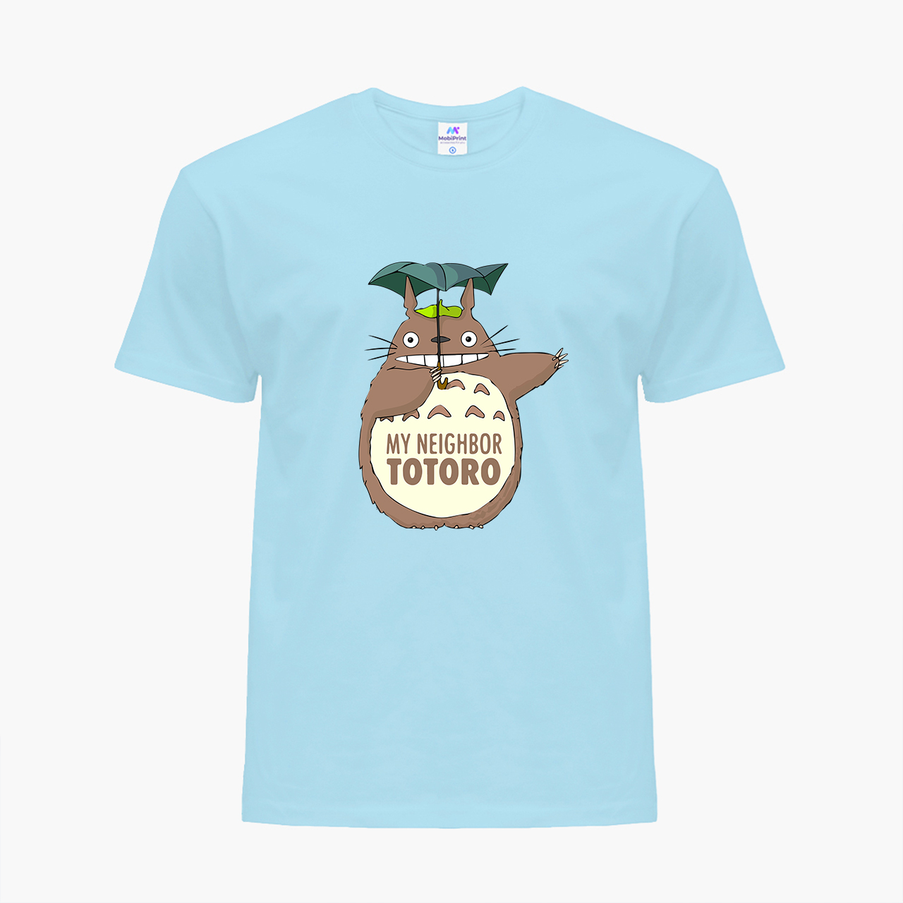 

Детская футболка Мой сосед Тоторо (My Neighbor Totoro) (25186-2656-31) 88-104 см Хлопок Голубой