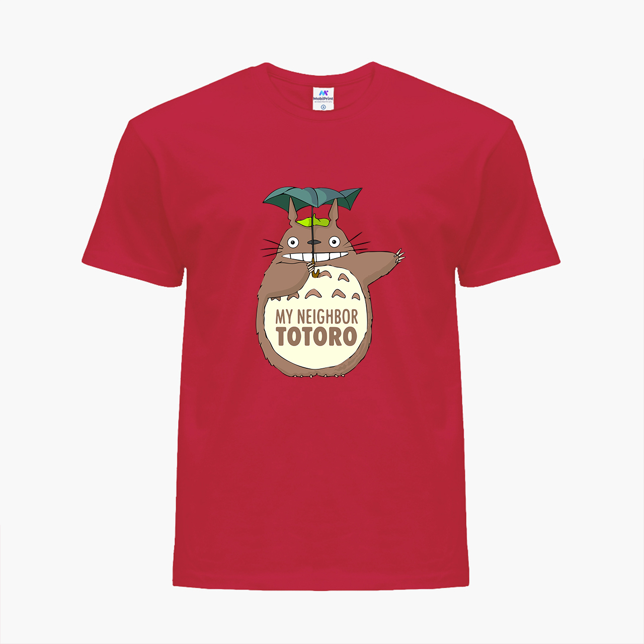 

Детская футболка Мой сосед Тоторо (My Neighbor Totoro) (25186-2656) 158-164 см Хлопок Красный