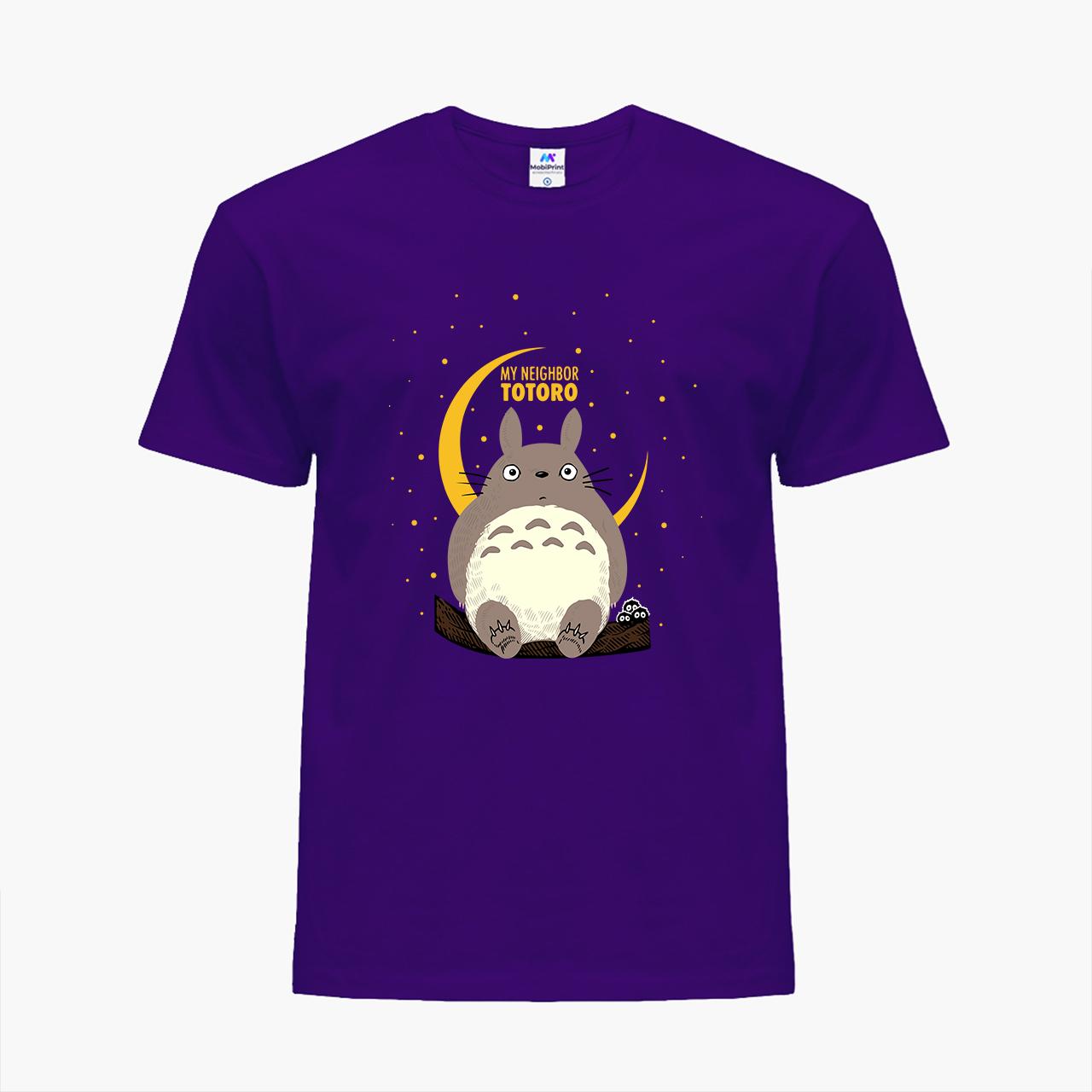 

Детская футболка Мой сосед Тоторо (My Neighbor Totoro) (25186-2657) 146-152 см Хлопок Фиолетовый