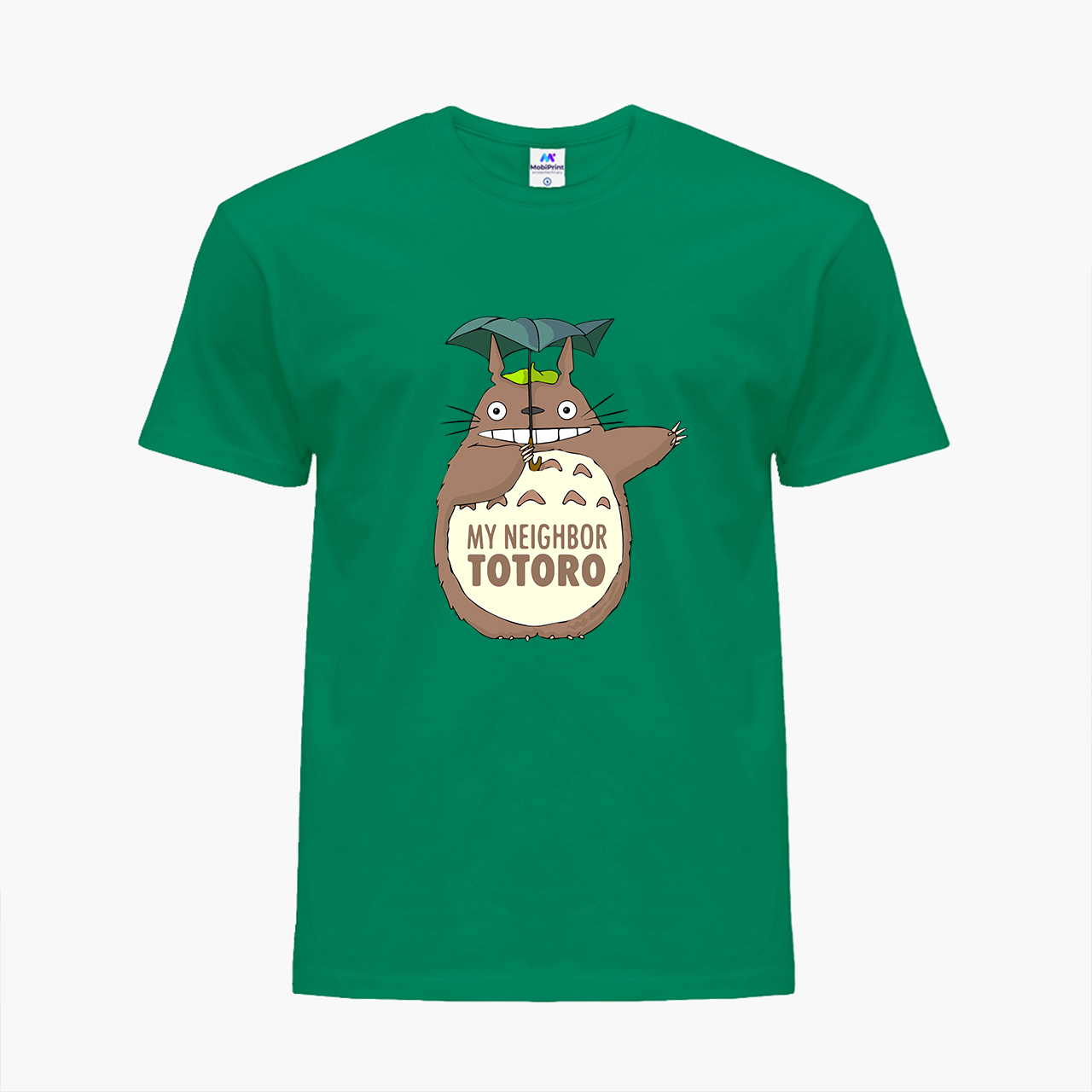 

Детская футболка Мой сосед Тоторо (My Neighbor Totoro) (25186-2656) 122-128 см Хлопок Зеленый