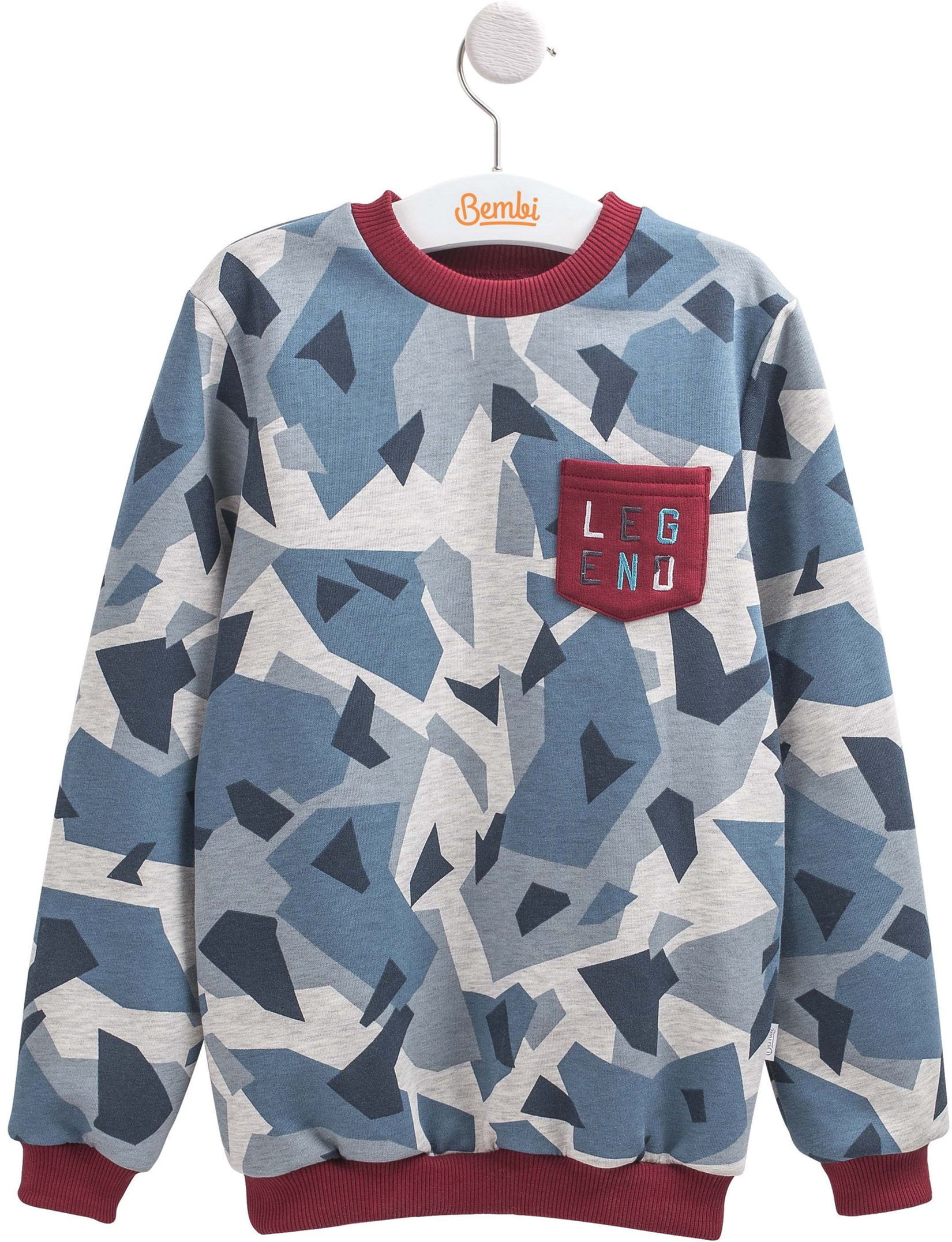 

Свитшот Бемби ДЖ196 140 см Серо-красный (35196012245.XL1)