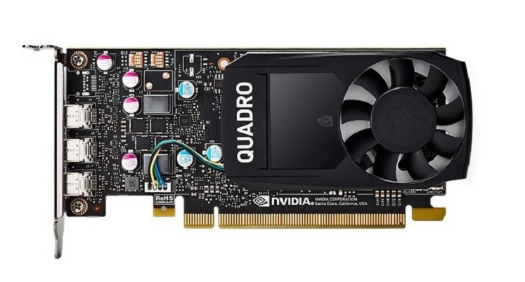 

PNY PCI-Ex NVIDIA Quadro P400V2 2GB GDDR5 (64bit) (1070/4001) (3 x miniDisplayPort) (VCQP400V2-SB)