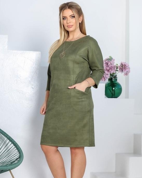 

Платье G&M k-76913 46-48 Размер цвет хаки