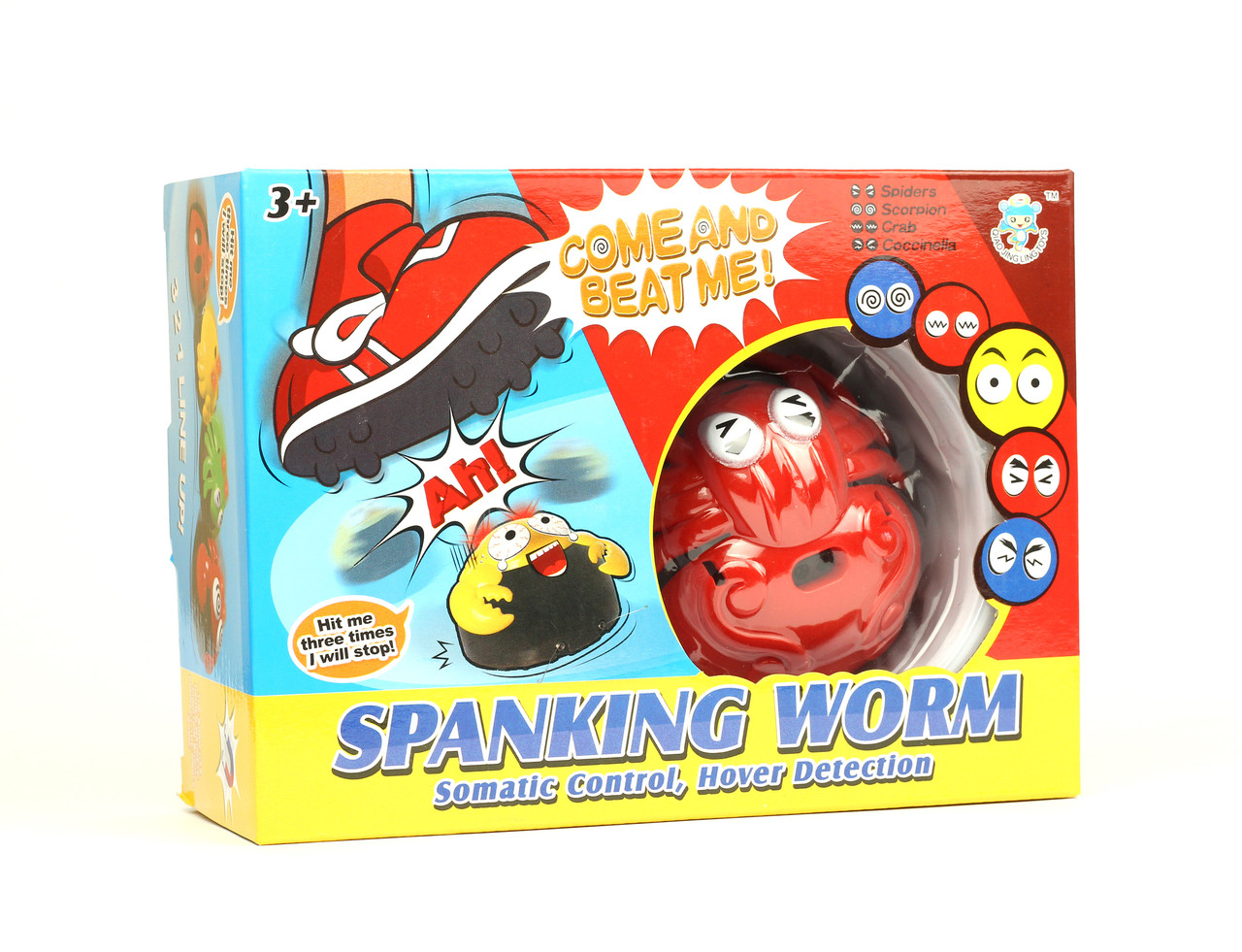 

Игрушка Qiao Jing Ling Toys Spanking Worm бегающий жук Паук (2521-2) (6190010252125)