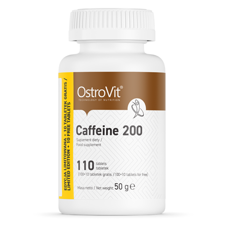 

Специальный продукт OstroVit Caffeine 200 90 таб (4384303192)