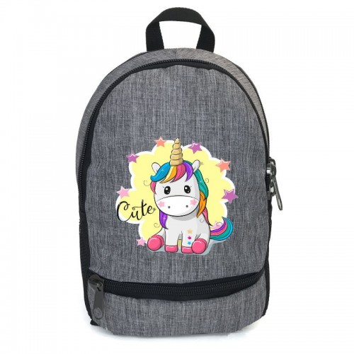 

Рюкзак детский Единорог 0030 ( Unicorn ) Moon Unicorn EDN-0030 grey серый