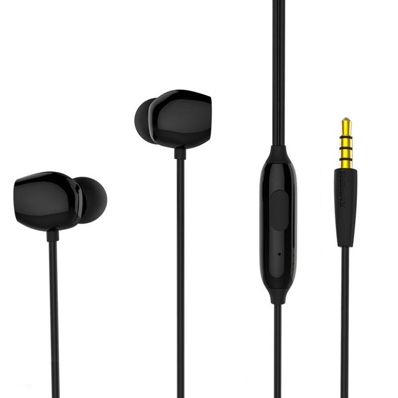 

Вакуумные наушники-гарнитура Remax RM-550 Black