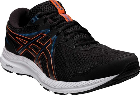 

Мужские кроссовки ASICS GEL-Contend 7 Running Sneaker Black/Marigold Orange 45