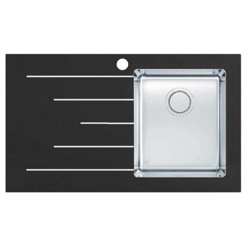 

Кухонна мийка Apell Pura PU861ILBC Brushed