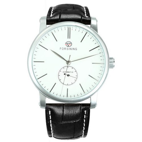 

Часы наручные Forsining 1164 Silver-White-Black