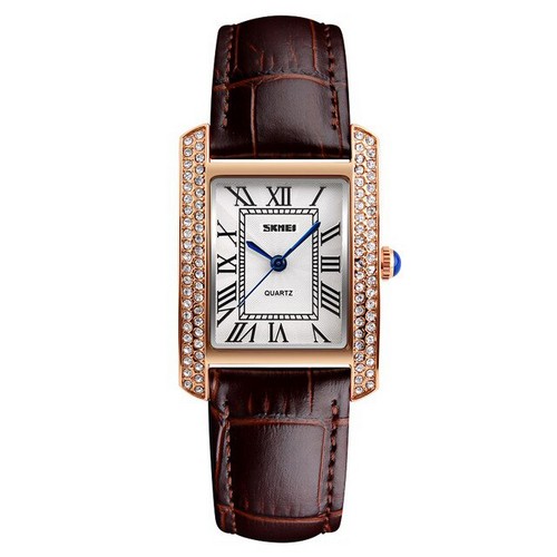 

Часы наручные Skmei 1281 Brown-Gold