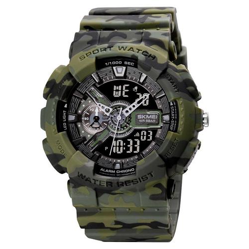 

Часы наручные Skmei 1688 Green-Black Military