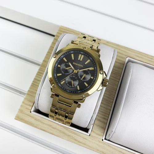 

Часы наручные Guardo 11463-2 Gold-Brown