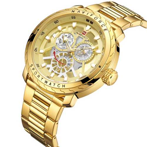 

Часы наручные Naviforce NF9158 All Gold