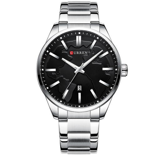 

Часы наручные Curren 8366 Silver-Black