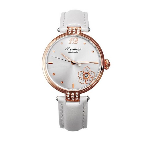 

Часы наручные Forsining 094 White-Cuprum