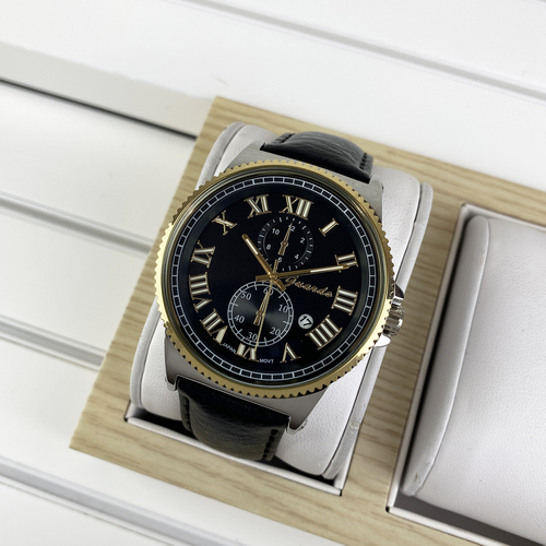 

Часы наручные Guardo 10421 Black-Silver-Gold