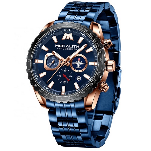 

Часы наручные Chronte Dwayne Blue-Black-Cuprum