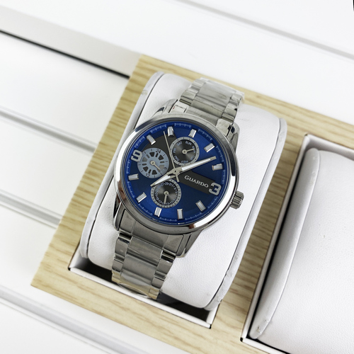 

Часы наручные Guardo 011944-1 Silver-Blue