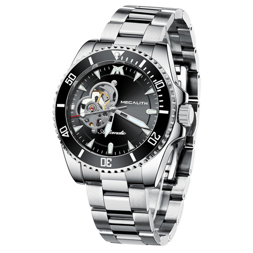 

Часы наручные Megalith 8209M Silver-Black