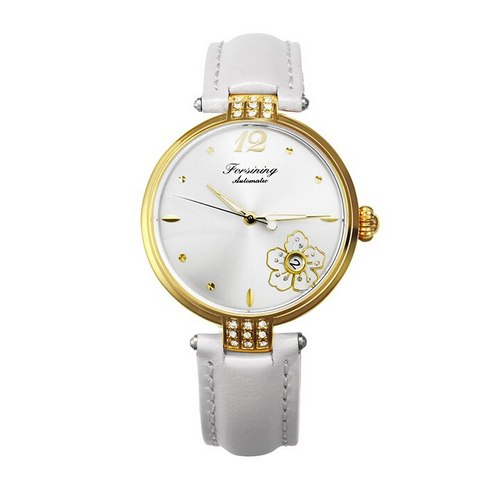 

Часы наручные Forsining 094 White-Gold