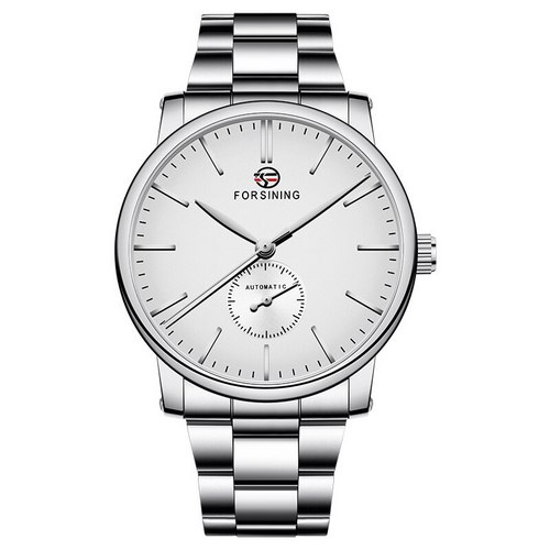 

Часы наручные Forsining 60 Silver-White