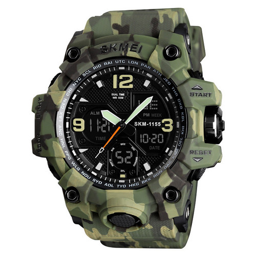 

Часы наручные Skmei 1155B Military Green