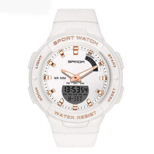 

Часы наручные Sanda 6005 White-Cuprum