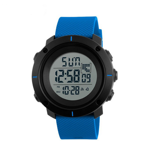 

Часы наручные Skmei 1212 Black-Blue Wristband