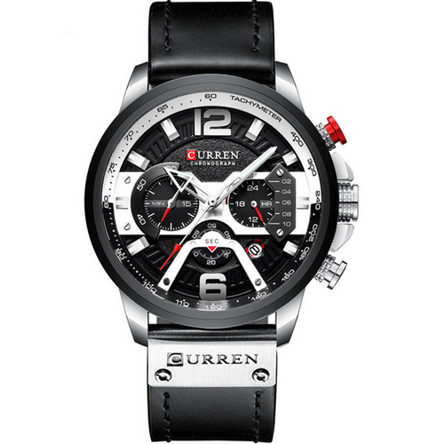 

Часы наручные Curren 8329 Black-Silver