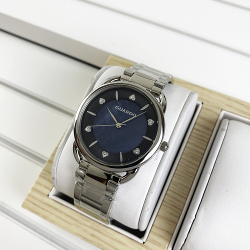 

Часы наручные Guardo 011148-1 Silver-Blue