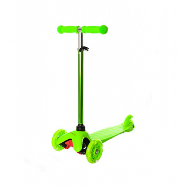

Детский трехколесный самокат iTrike Scooter BB 3-013-4-H Зеленый со светящимися колесами