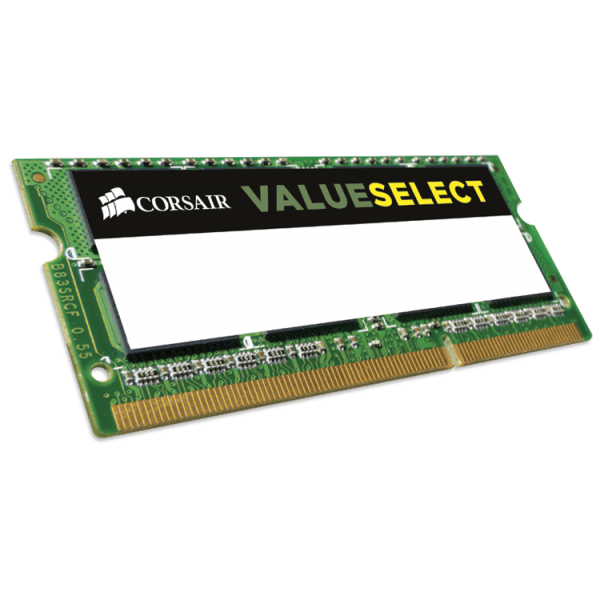 

SO-DIMM 8GB/1600 DDR3L Corsair ValueSelect (CMSO8GX3M1C1600C11)