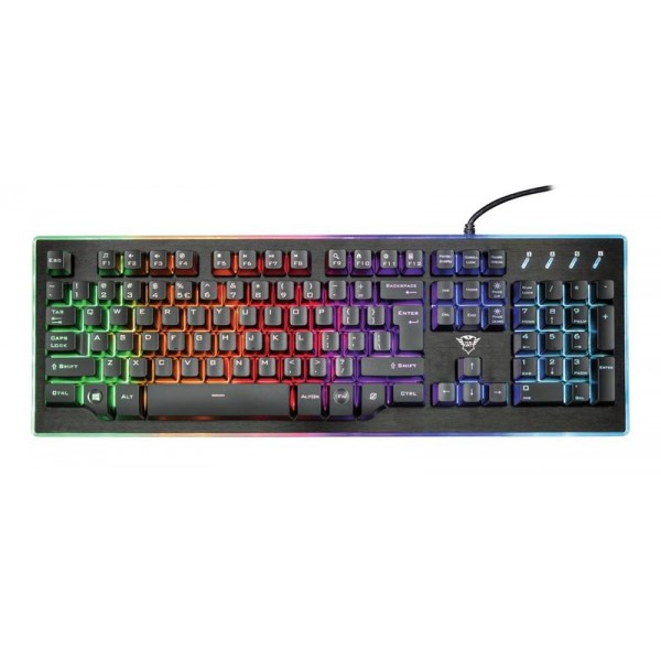 

Клавиатура Trust GXT 860 Thura Semi-mechanical RGB Black (21839) USB
