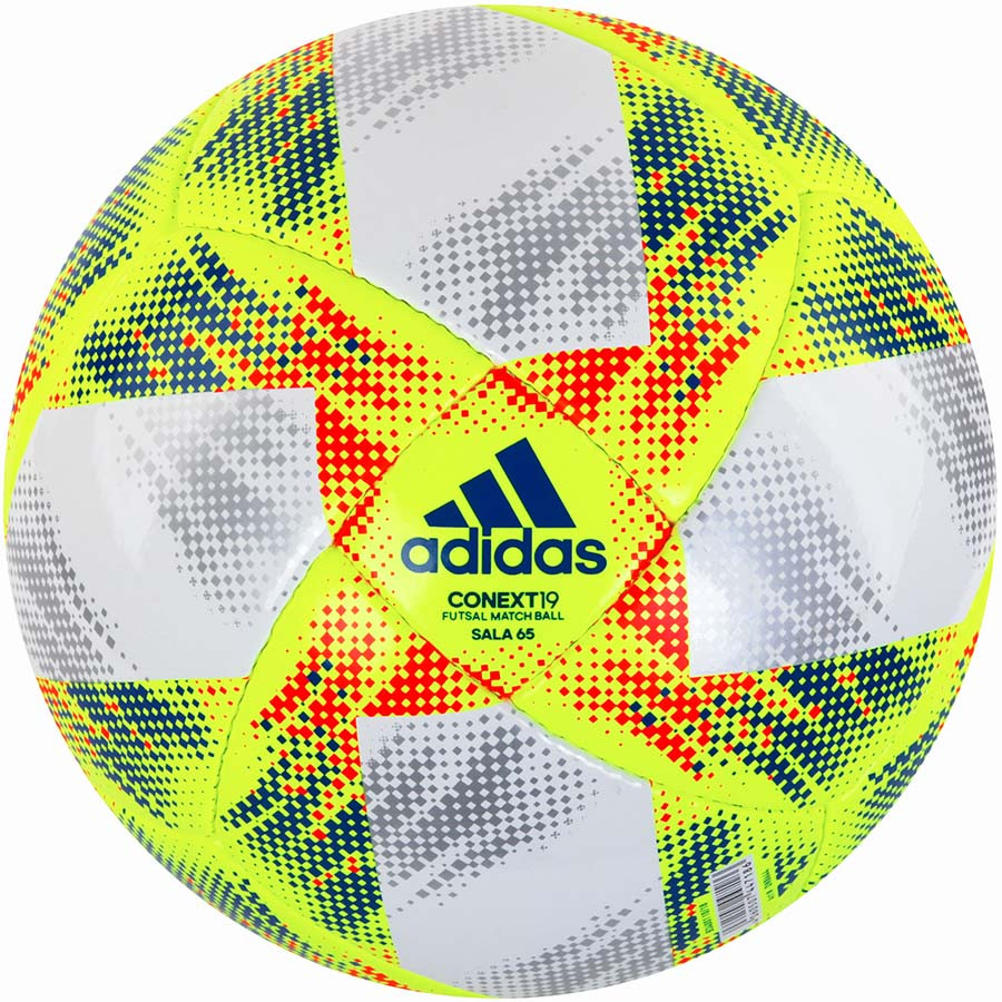 

Мяч для футзала Adidas Conext 19 Sala 65 FIFA DN8644 №4 Бело-желтый