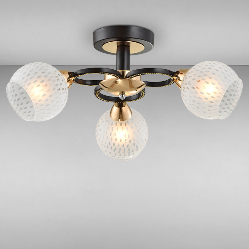 

Люстра стельова Light House ES-15724/3 чорна