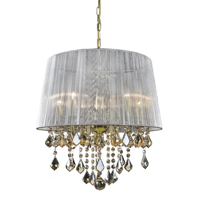 

Люстра подвесная Light House LS-15255GD-5 GD SILVER золото