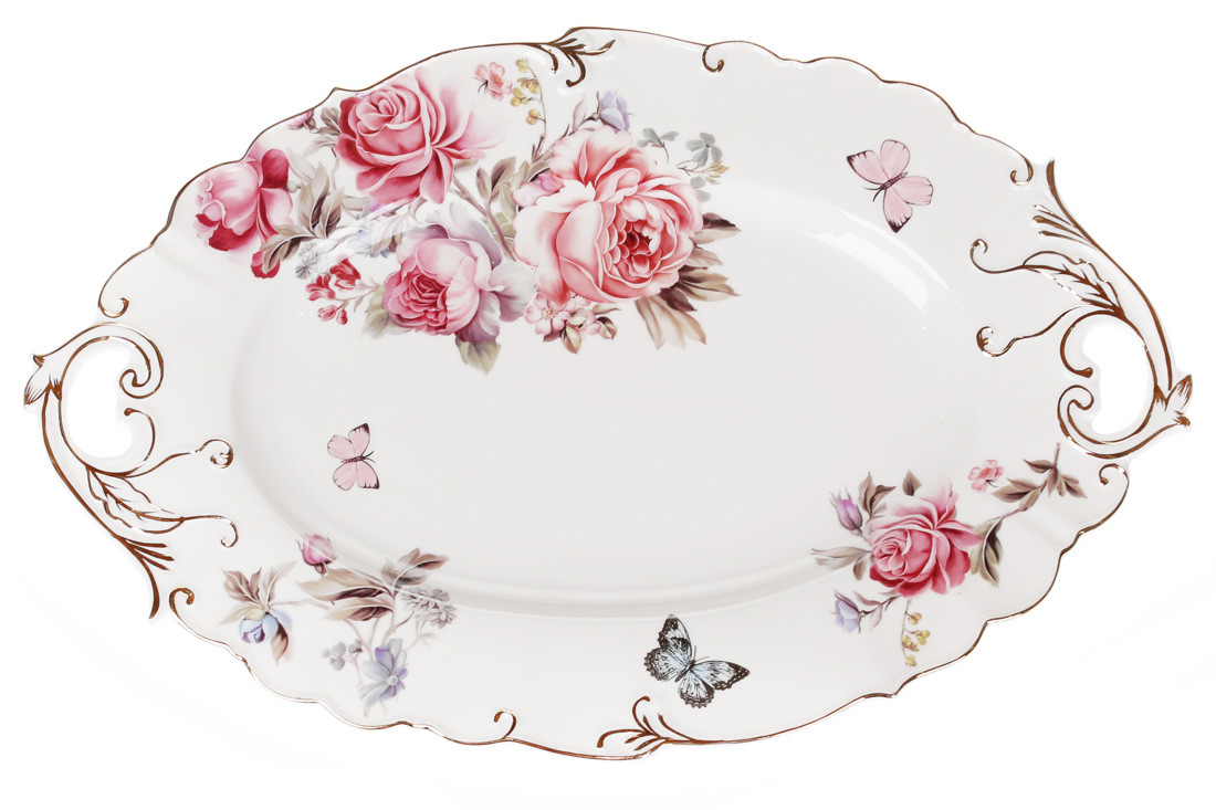 

Сервировочное фарфоровое блюдо Версаль, 36см BonaDi 572-105