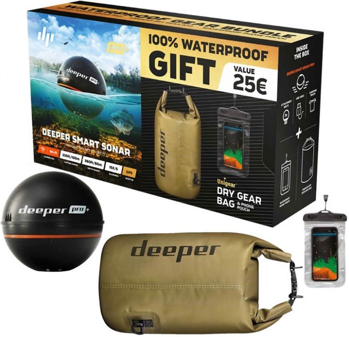 

Эхолот DEEPER PRO+ WiFi+GPS Summer Bundle (ITGAM0632)